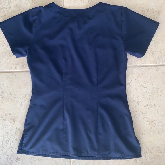 Greys anatomy navy scrub top - Picture 2 of 2